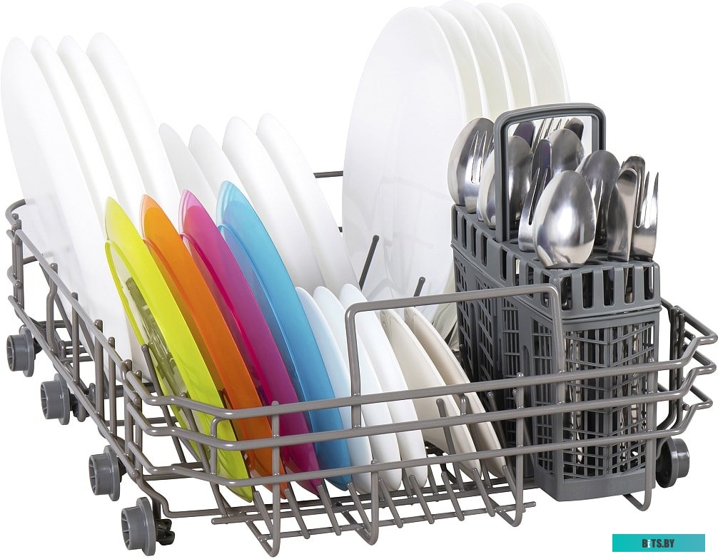 УТ000010684 Посудомоечная машина MAUNFELD MWF08B,  узкая, напольная, 44.8см, загрузка 9 комплектов, белая [ут000010684]