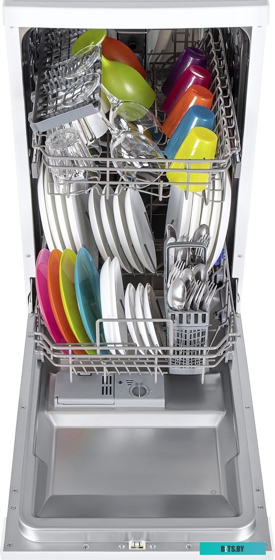 УТ000010684 Посудомоечная машина MAUNFELD MWF08B,  узкая, напольная, 44.8см, загрузка 9 комплектов, белая [ут000010684]