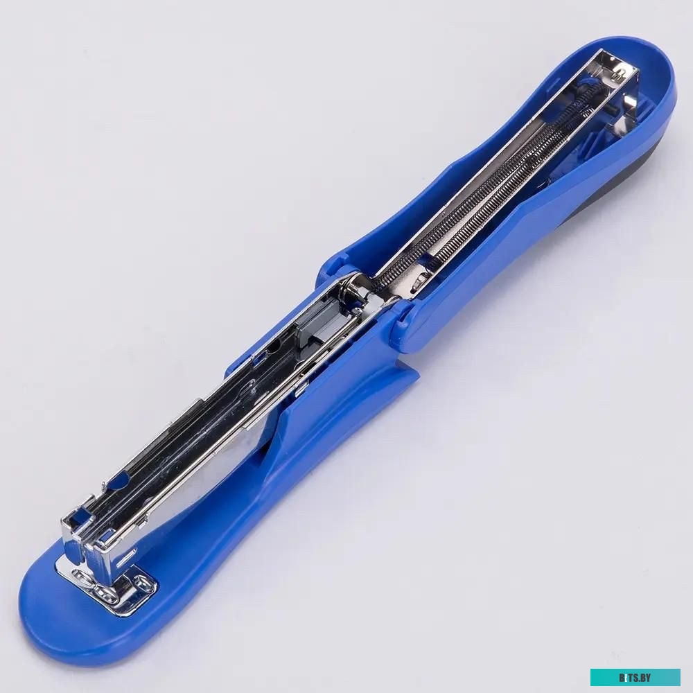 E0300BLUE Степлер Deli Exceed 25 листов, 100 скоб,  синий [e0300blue]