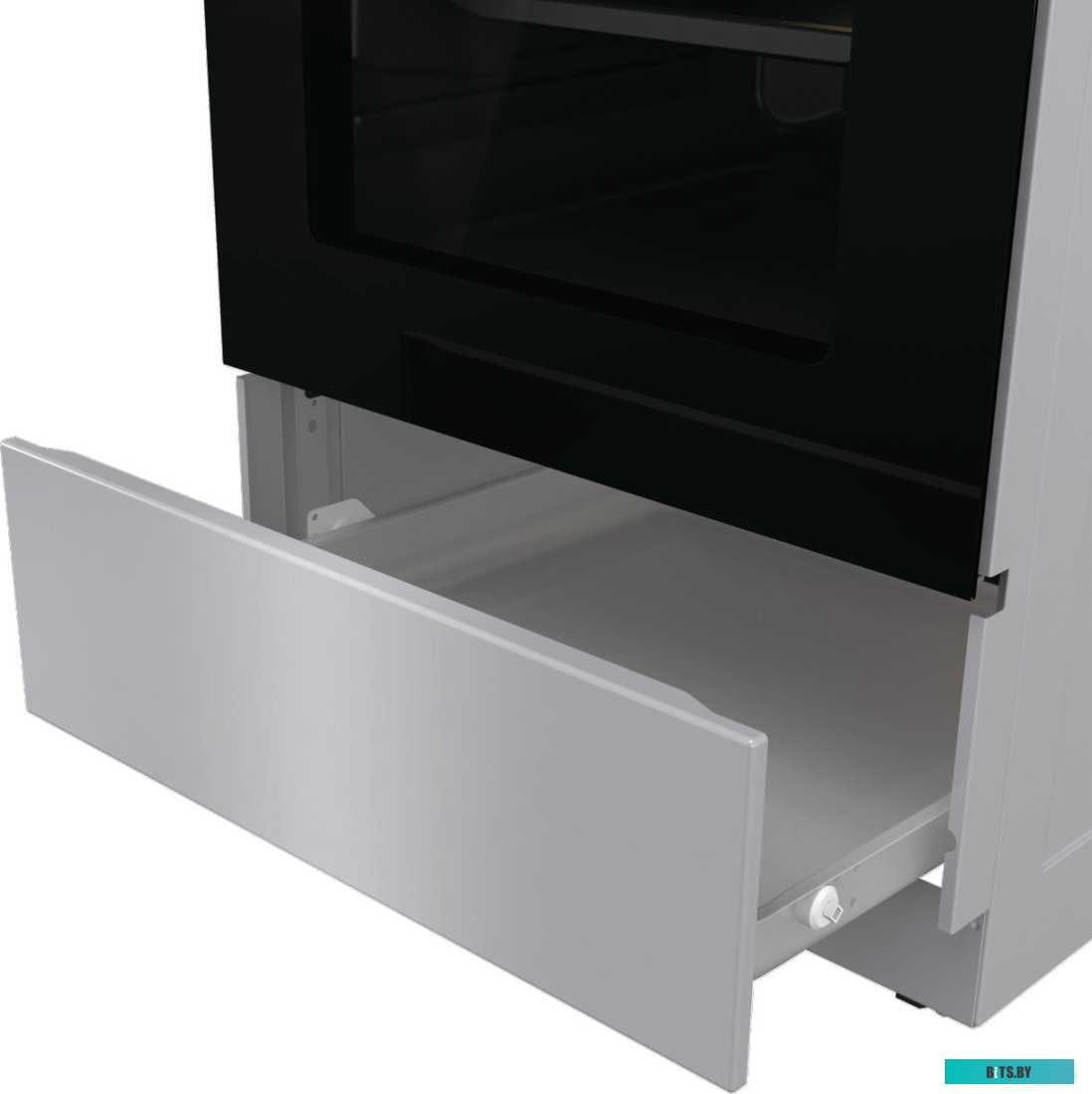 GEC5B20SG Электрическая плита Gorenje GEC5B20SG,  стеклокерамика,  инфракрасная,  без крышки,  серебристый