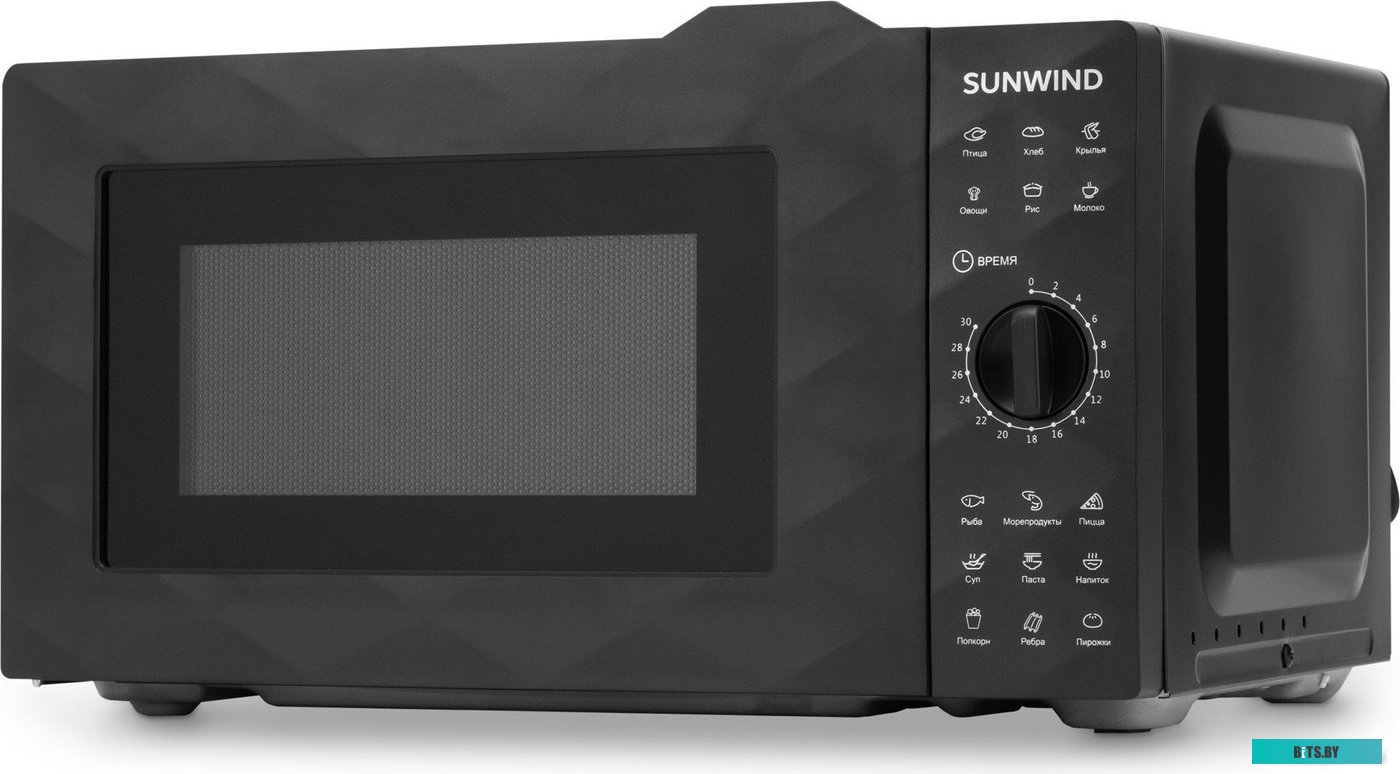 SUN-MW002 Микроволновая Печь SunWind SUN-MW002 20л. 700Вт черный