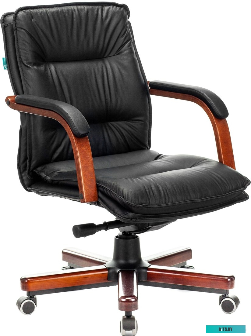 Офисное кресло (Стул) Бюрократ T-9927WALNUT-LOW (черный) <T-9927WALNUT-LOW/BL>