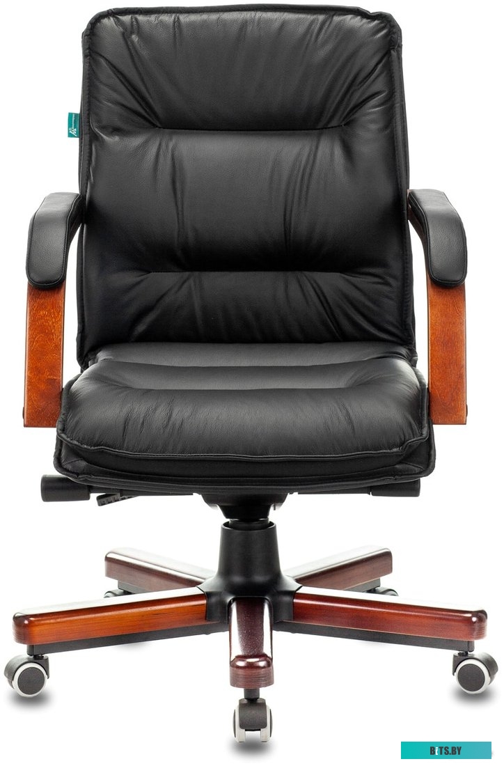 Офисное кресло (Стул) Бюрократ T-9927WALNUT-LOW (черный) <T-9927WALNUT-LOW/BL>