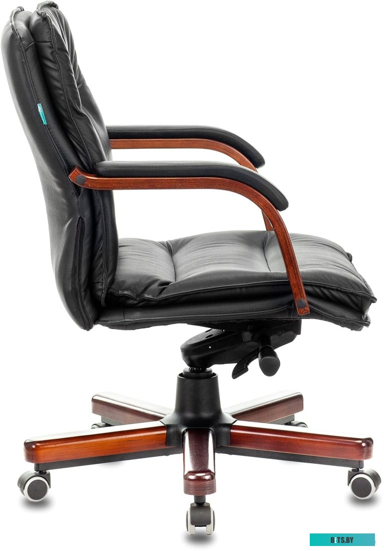 Офисное кресло (Стул) Бюрократ T-9927WALNUT-LOW (черный) <T-9927WALNUT-LOW/BL>