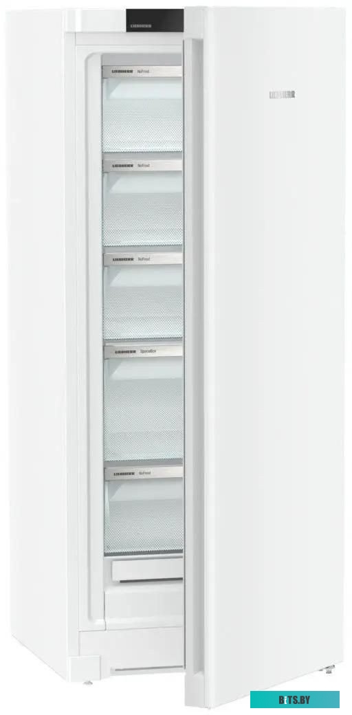 FNe 4605-22 001 Морозильные камеры LIEBHERR/ Online-exclusive. Pure, NoFrost, 5 контейнеров, в. 145,5 см, ш. 60 см, класс ЭЭ A, внутренние ручки, белы