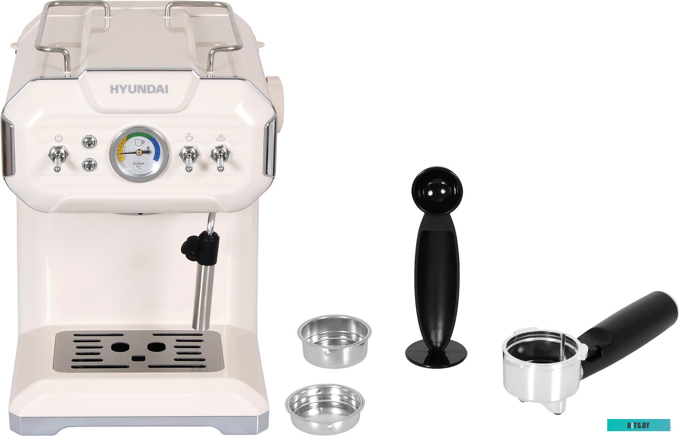 Рожковая помповая кофеварка Hyundai HEM-5300