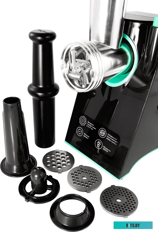 SMG4480 Мясорубка STARWIND SMG4480,  темно-серый / бирюзовый