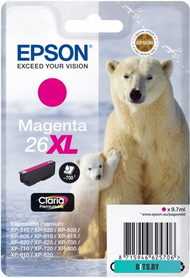Картридж Epson C13T26334012