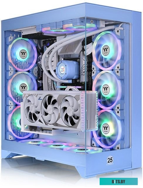 Компьютерный корпус Thermaltake CTE E600 MX Hydrangea Blue CA-1Y3-00MFWN-00