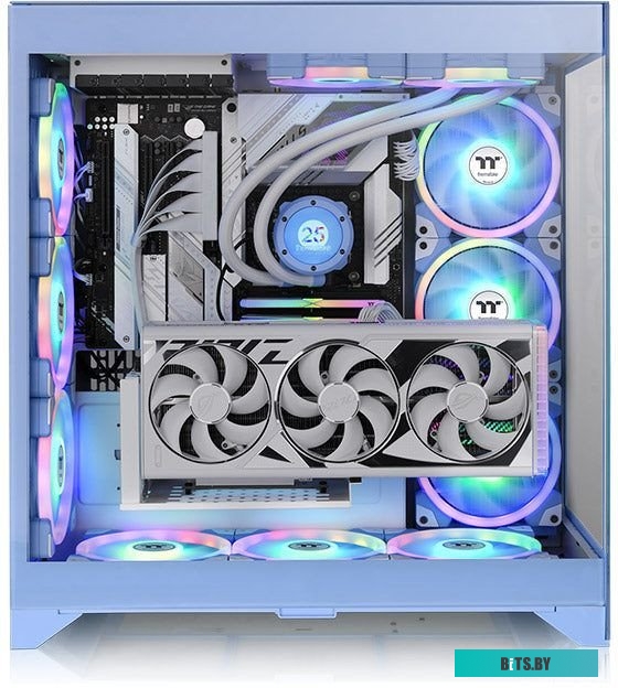 Компьютерный корпус Thermaltake CTE E600 MX Hydrangea Blue CA-1Y3-00MFWN-00