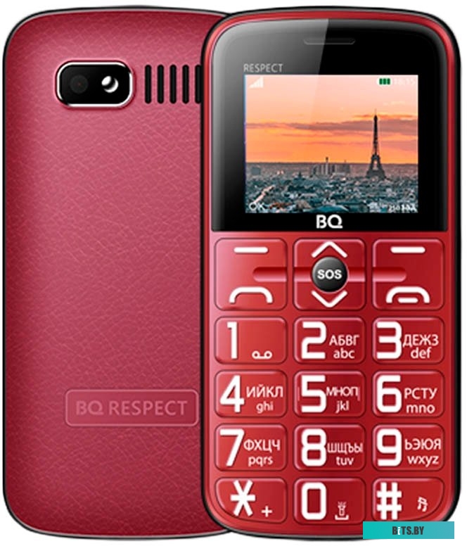Мобильный телефон BQ-Mobile BQ-1851 Respect (красный)