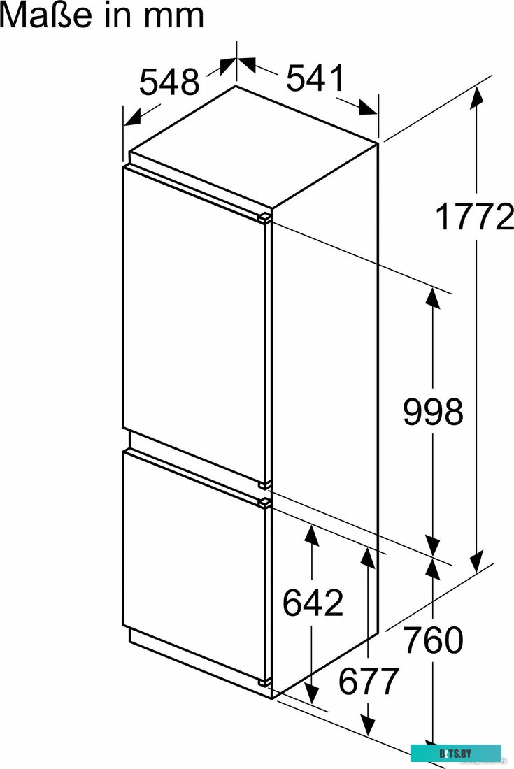 Bosch Serie 2 KIN86NSE0