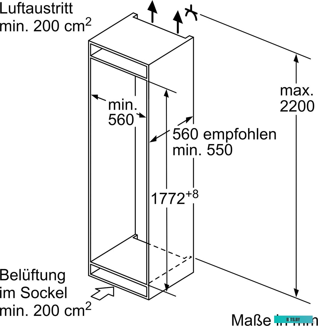 Bosch Serie 2 KIN86NSE0
