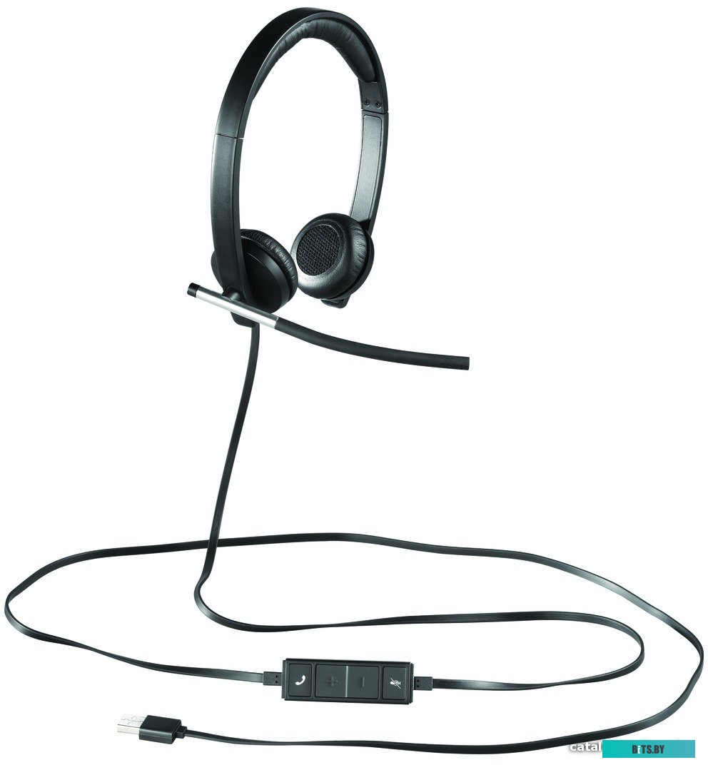 Наушники (Гарнитура) Logitech H650e USB Stereo <981-000519>