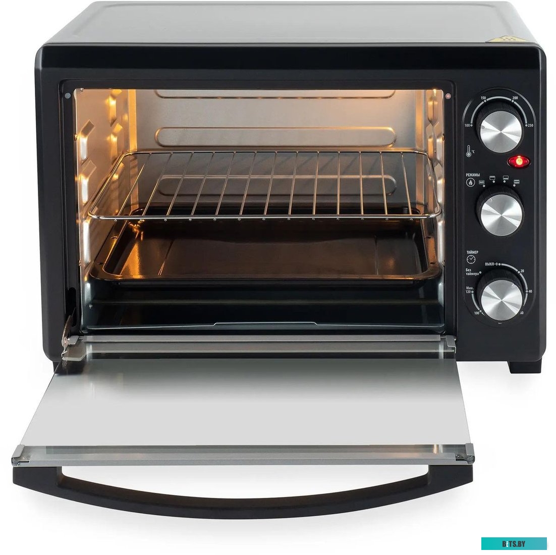 MIO-HY073 Мини-печь Hyundai MIO-HY073,  серебристый