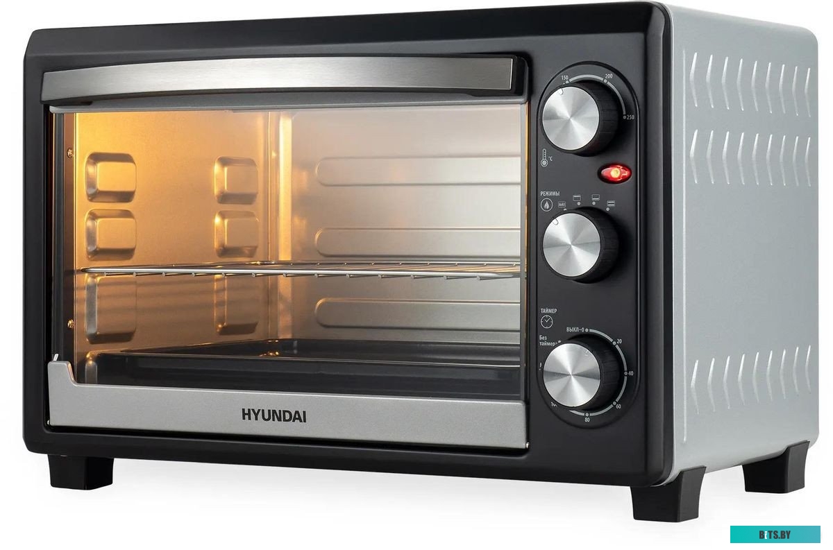 MIO-HY073 Мини-печь Hyundai MIO-HY073,  серебристый