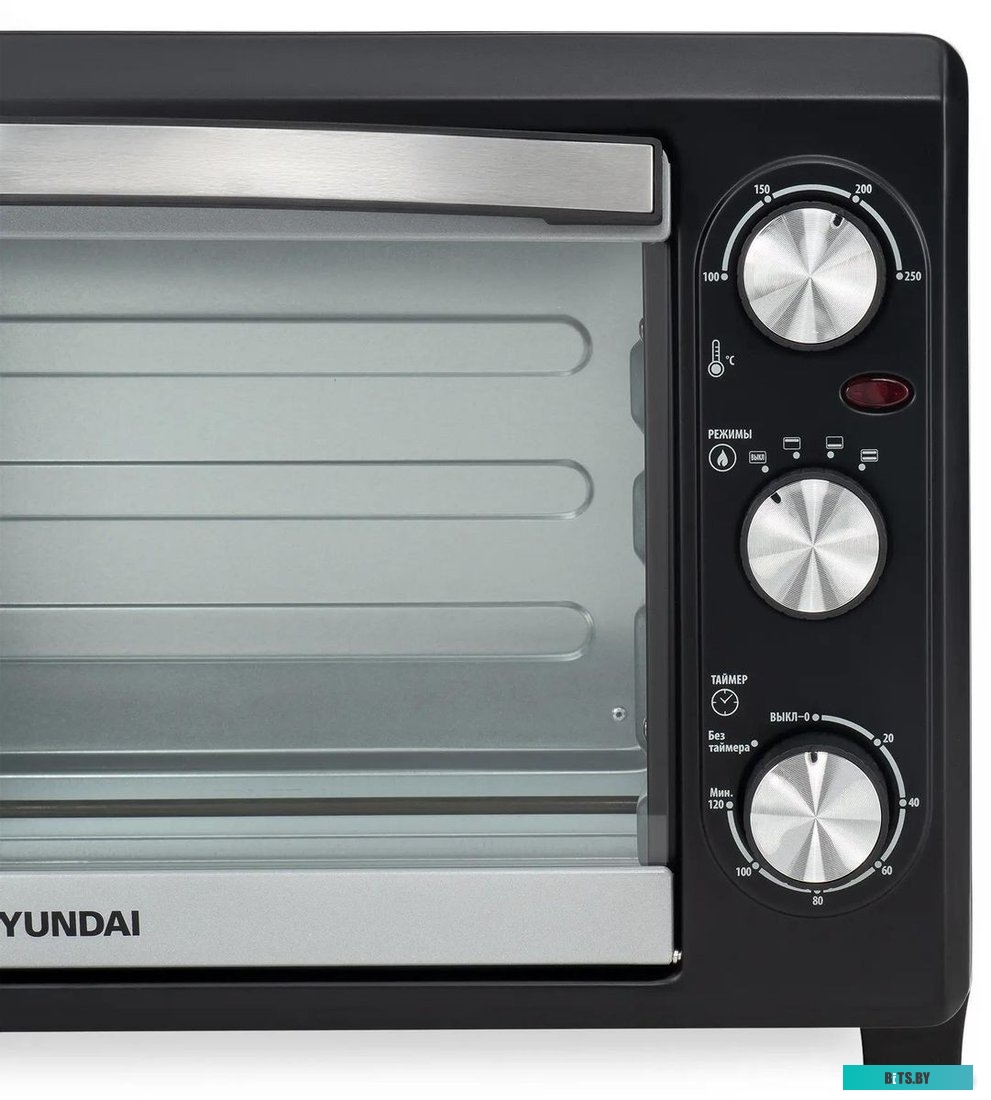 MIO-HY073 Мини-печь Hyundai MIO-HY073,  серебристый