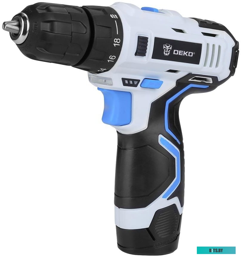 Дрель-шуруповерт Deko GCD12DU3 SET 1 (с 1-им АКБ) <063-4170>