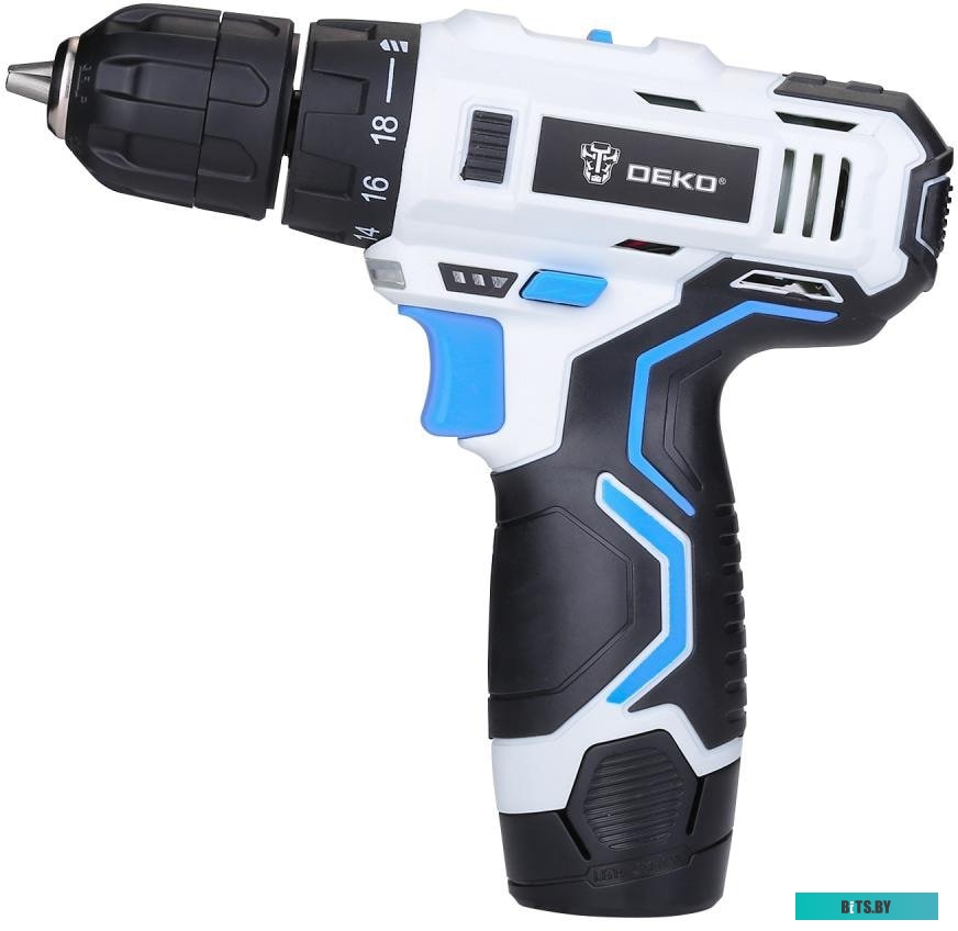 Дрель-шуруповерт Deko GCD12DU3 SET 1 (с 1-им АКБ) <063-4170>