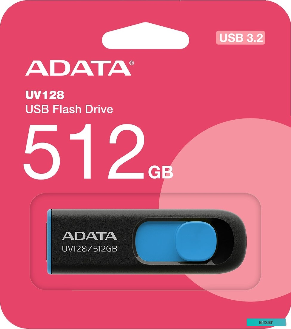 Флеш-накопитель ADATA UV128 512GB AUV128-512G-RBE