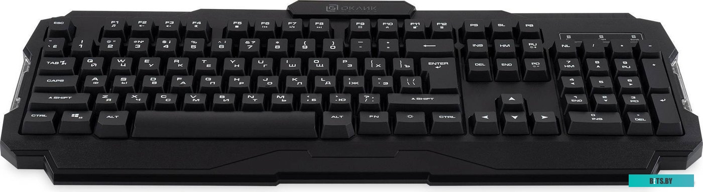 Клавиатура Оклик 757G HW2 черный USB for gamer (1790295)