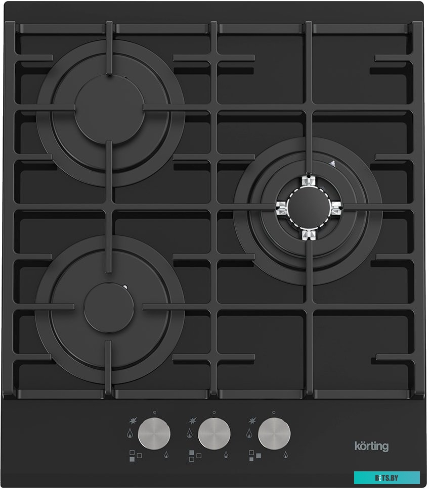 HGG 4825 CTN Встраиваемая варочная панель/ Газовая варочная панель из закаленного стекла, ширина 45 см,  3 высокоэффективные конфорки, сверхмощная кон