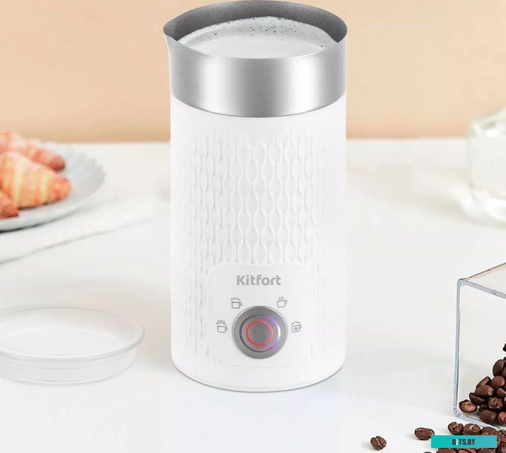 KT-7128-2 Капучинатор Kitfort KT-7128-2 (белый)