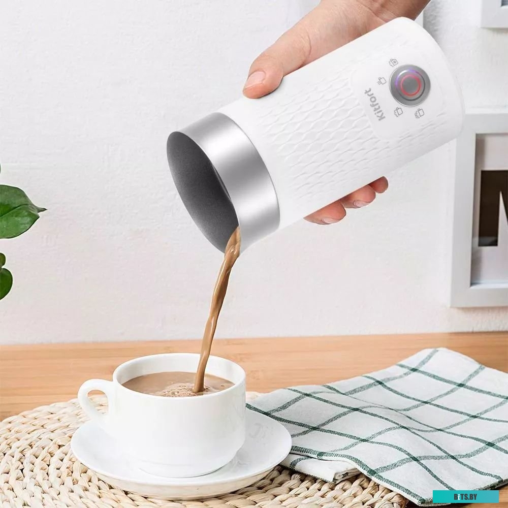 KT-7128-2 Капучинатор Kitfort KT-7128-2 (белый)