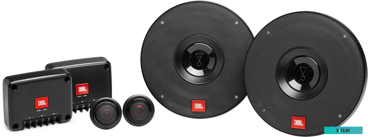 CLUB 602C Колонки автомобильные JBL Club 602C 210Вт 92дБ 3Ом 16см (6.5дюйм) (ком.:4кол.) компонентные двухполосные