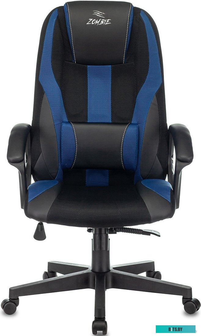 Кресло Zombie 9 (черный/синий) <ZOMBIE 9 BLUE>