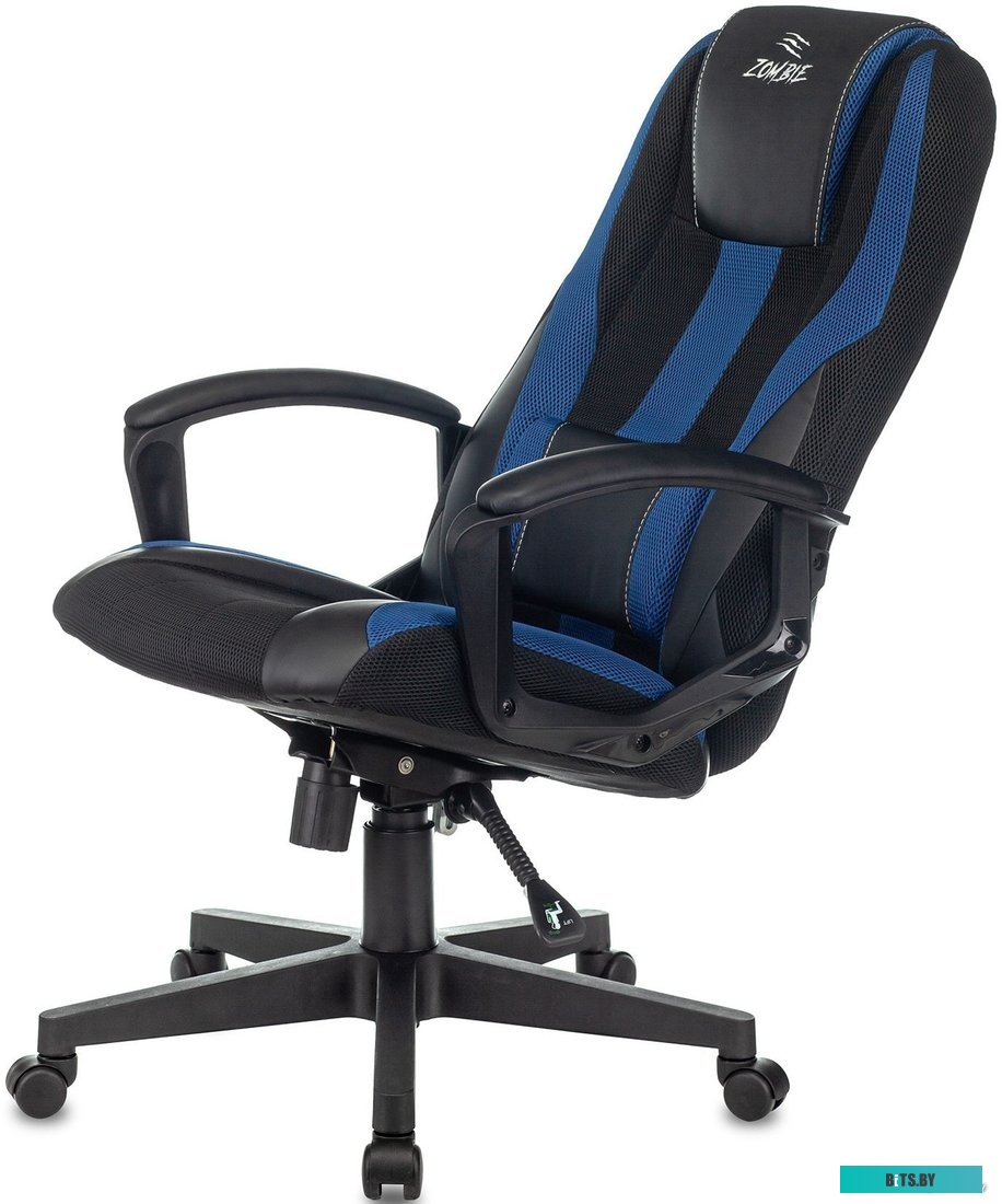 Кресло Zombie 9 (черный/синий) <ZOMBIE 9 BLUE>