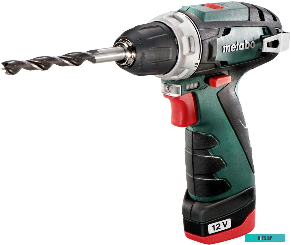 Дрель-шуруповерт Metabo PowerMaxx BS Basic 600080500 (с 2-мя АКБ 2 Ah)