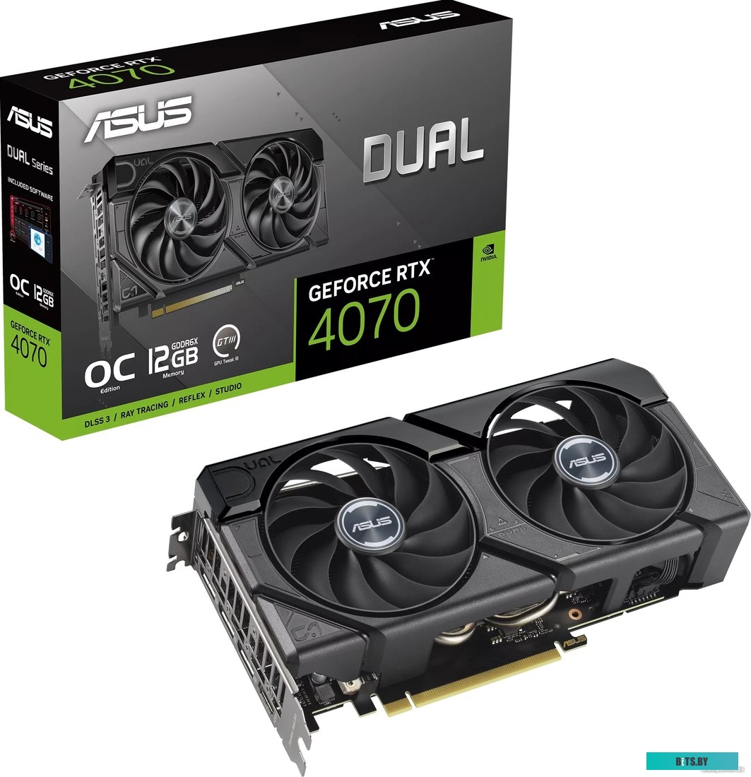 Видеокарта Asus DUAL-RTX4070-O12G-EVO DUAL-RTX4070-O12G-EVO