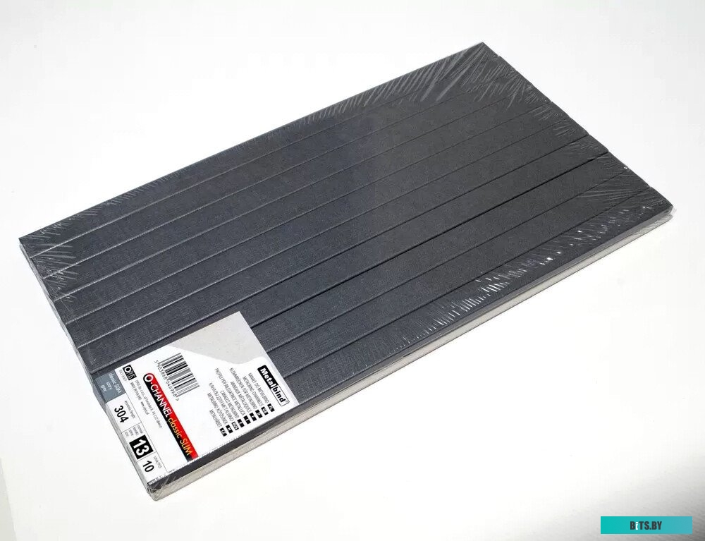 Металлический канал для переплета OPUS Classic Slim 304x13 мм OCHSLIM1330410SZA (10 шт, серый)