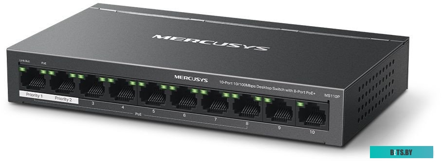 Неуправляемый коммутатор Mercusys MS110P