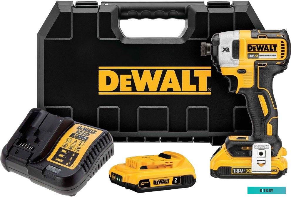DCF887D2-QW Дрель-шуруповерт DeWALT DCF887D2-QW, 2Ач,  с двумя аккумуляторами