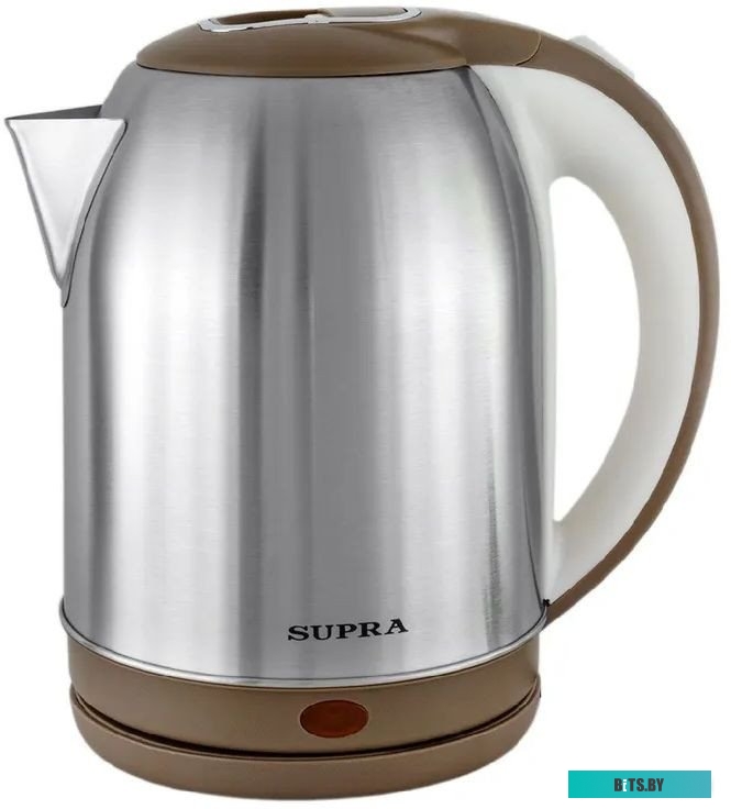 KES-1825 Чайник электрический Supra KES-1825 1.8л. 1500Вт серебристый/бежевый (корпус: нержавеющая сталь)