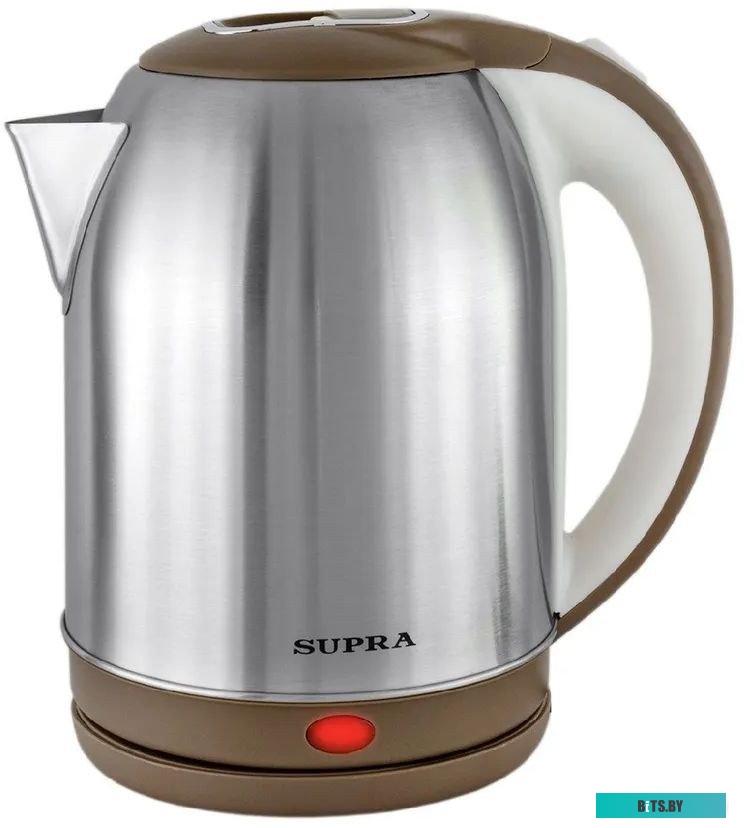 KES-1825 Чайник электрический Supra KES-1825 1.8л. 1500Вт серебристый/бежевый (корпус: нержавеющая сталь)
