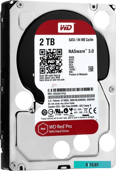 Жесткий диск WD Red Pro 2TB [WD2002FFSX]