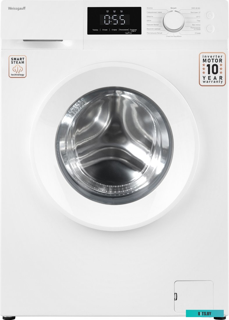 WM 45127 Inverter Steam Touch Стиральная машина WEISSGAUFF WM 45127 Inverter Steam Touch
