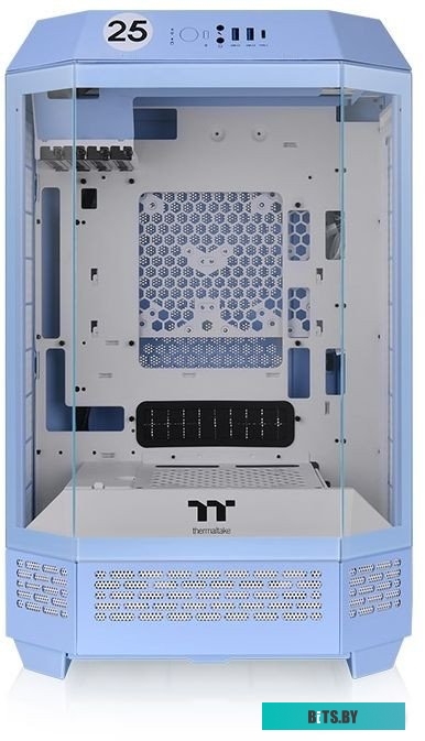 Корпус Thermaltake The Tower 300 Hydrangea голубой без БП miniITX 7x120mm 5x140mm 2xUSB3.0 audio bott PSU