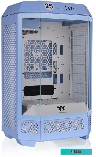 Корпус Thermaltake The Tower 300 Hydrangea голубой без БП miniITX 7x120mm 5x140mm 2xUSB3.0 audio bott PSU