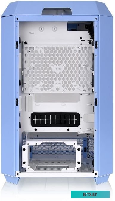Корпус Thermaltake The Tower 300 Hydrangea голубой без БП miniITX 7x120mm 5x140mm 2xUSB3.0 audio bott PSU