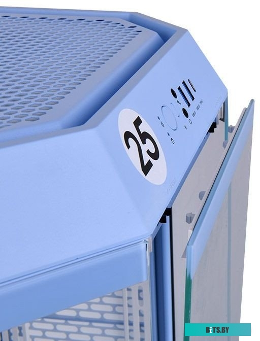 Корпус Thermaltake The Tower 300 Hydrangea голубой без БП miniITX 7x120mm 5x140mm 2xUSB3.0 audio bott PSU