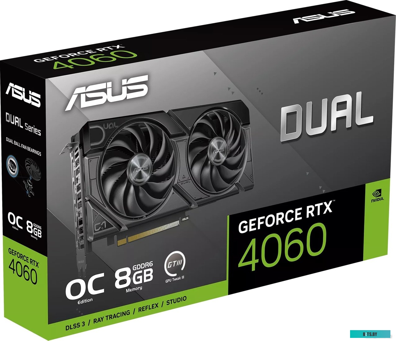 Видеокарта Asus PCI-E 4.0 DUAL-RTX4060-O8G-EVO