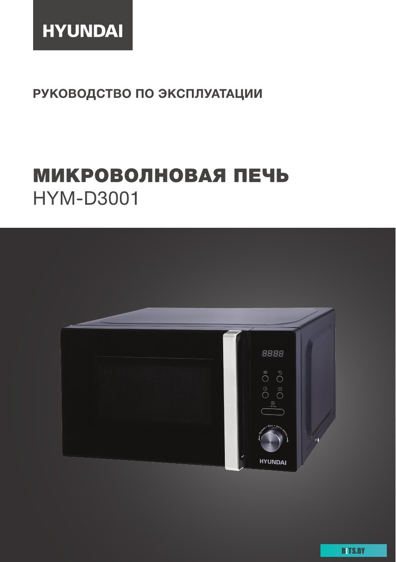 Микроволновая печь Hyundai HYM-D3001