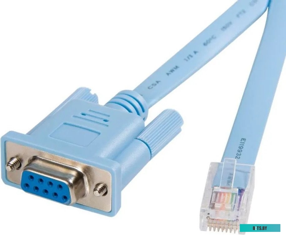 Консольный кабель Osnovo Console-RJ45-DB9F (1,2 м.)