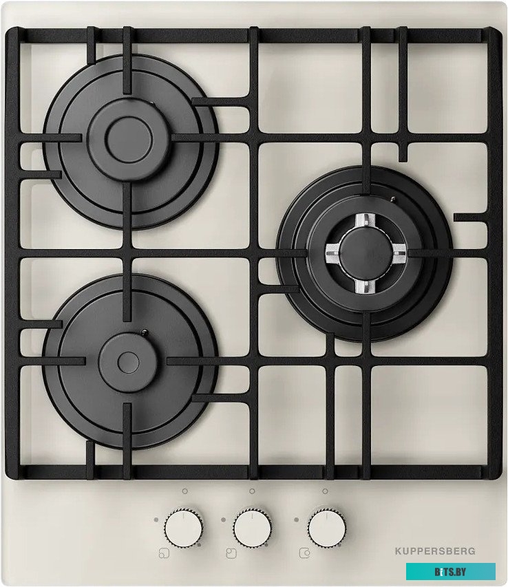 FG 45 W Газовая варочная поверхность Kuppersberg/ Газовая варочная поверхность Kuppersberg, автоматический электроподжиг, газ-контроль конфорок, форсу