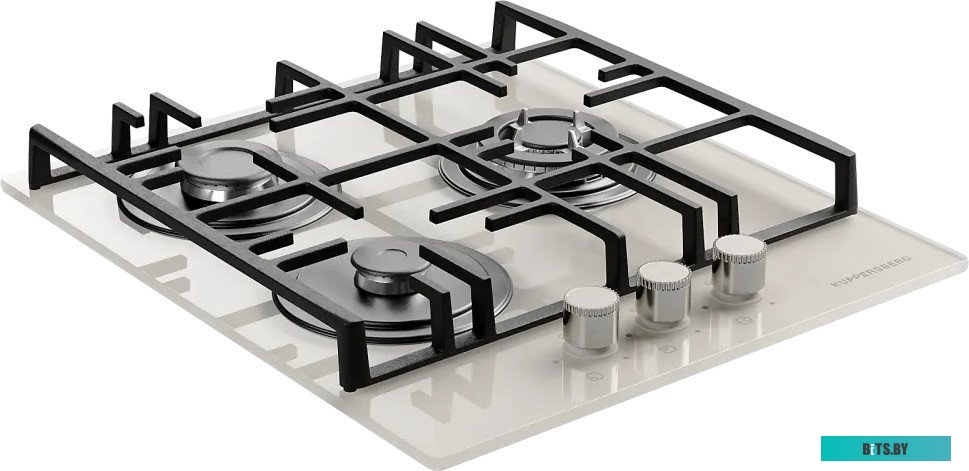 FG 45 W Газовая варочная поверхность Kuppersberg/ Газовая варочная поверхность Kuppersberg, автоматический электроподжиг, газ-контроль конфорок, форсу