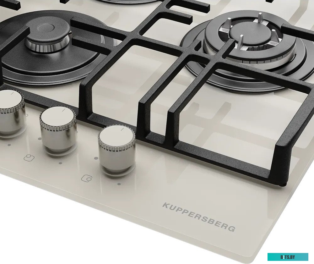 FG 45 W Газовая варочная поверхность Kuppersberg/ Газовая варочная поверхность Kuppersberg, автоматический электроподжиг, газ-контроль конфорок, форсу